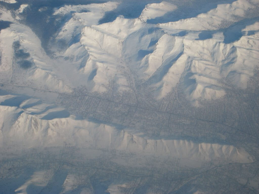 Mongólia felülnézetből